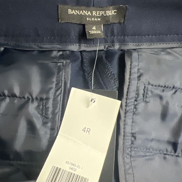 Banana Republic Sloan Pants Size 4 NWT - Picture 6 of 8